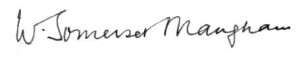 Maugham signature